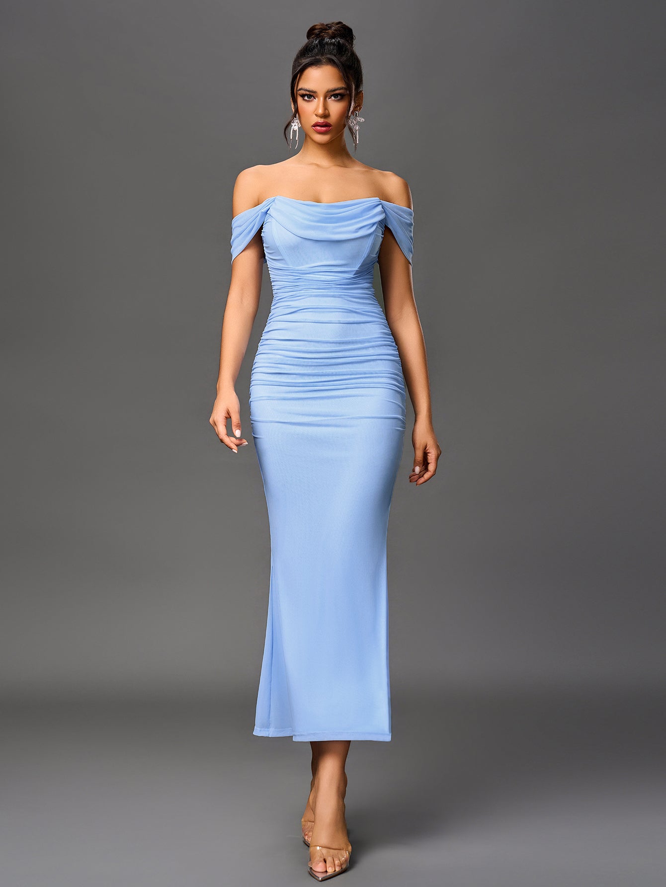 SOPHIA OFF-SHOULDER MAXI DRESS