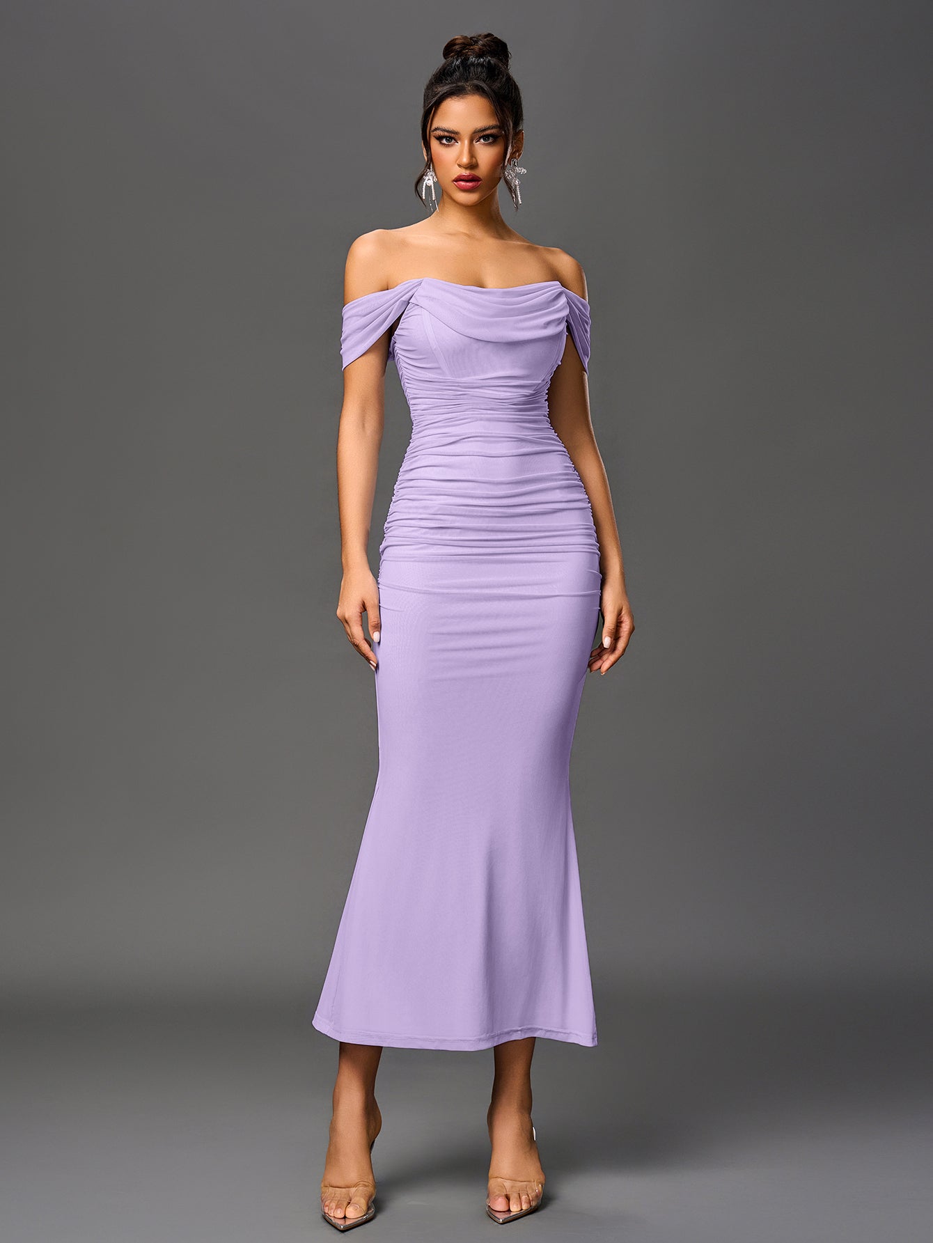 SOPHIA OFF-SHOULDER MAXI DRESS