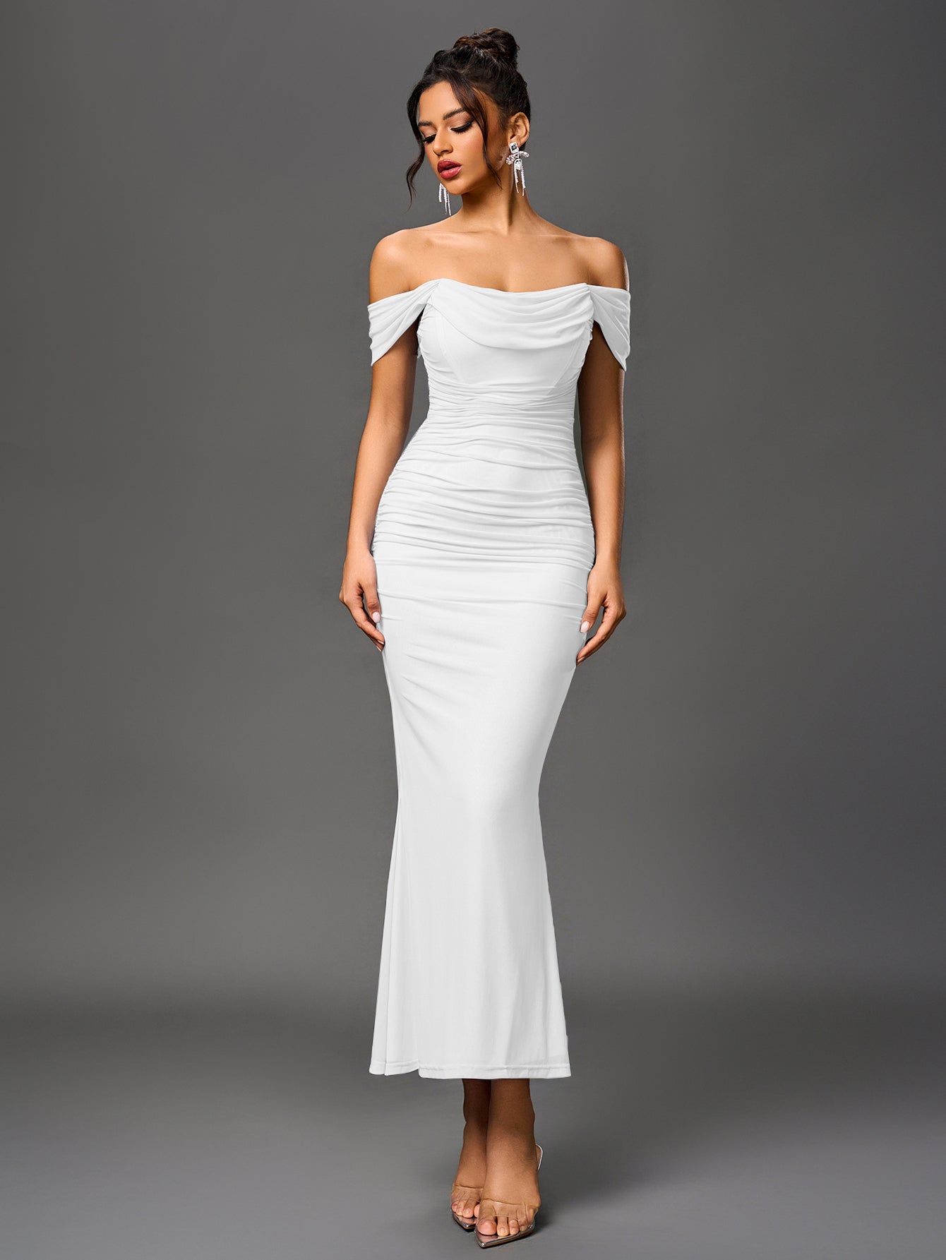 SOPHIA OFF-SHOULDER MAXI DRESS