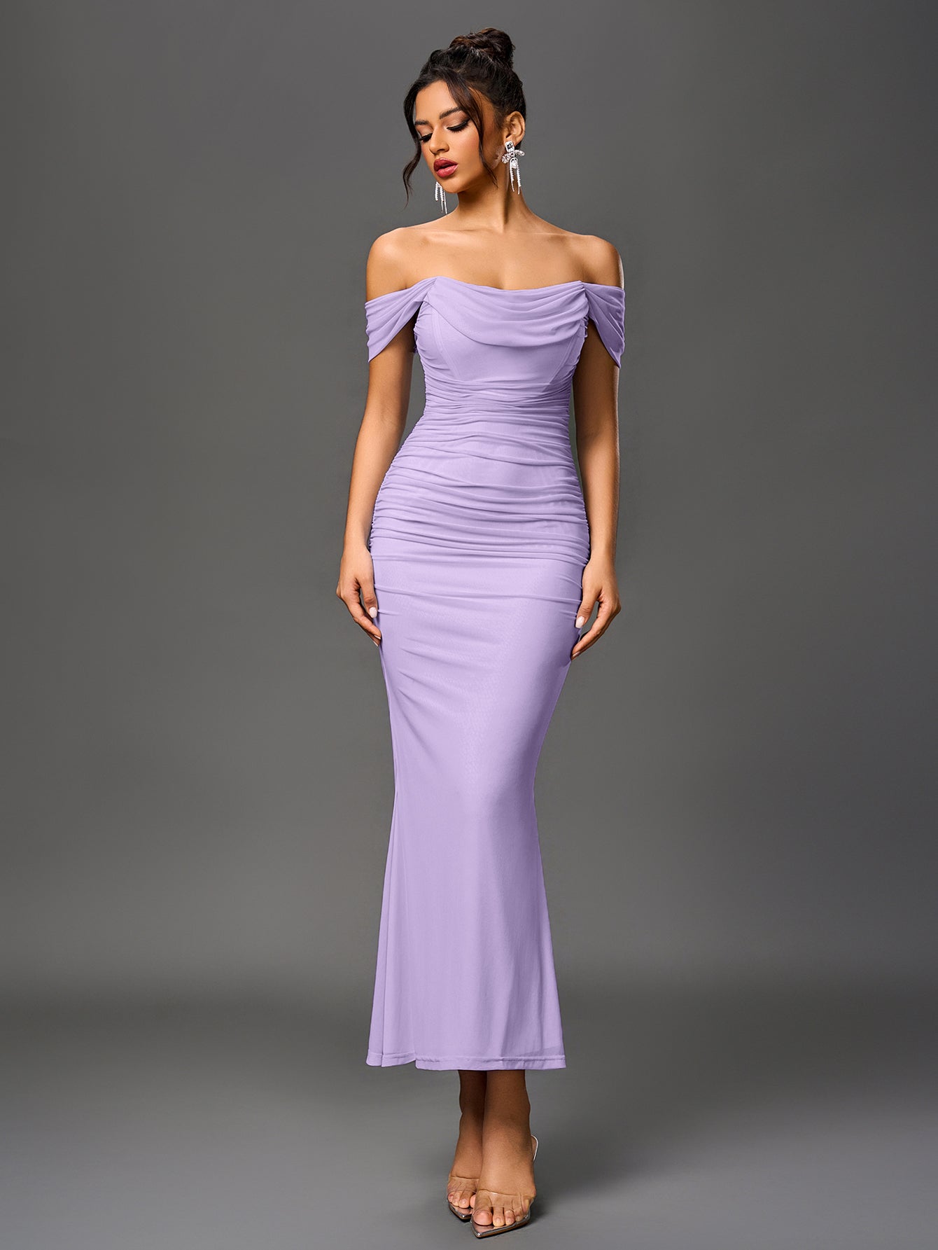 SOPHIA OFF-SHOULDER MAXI DRESS