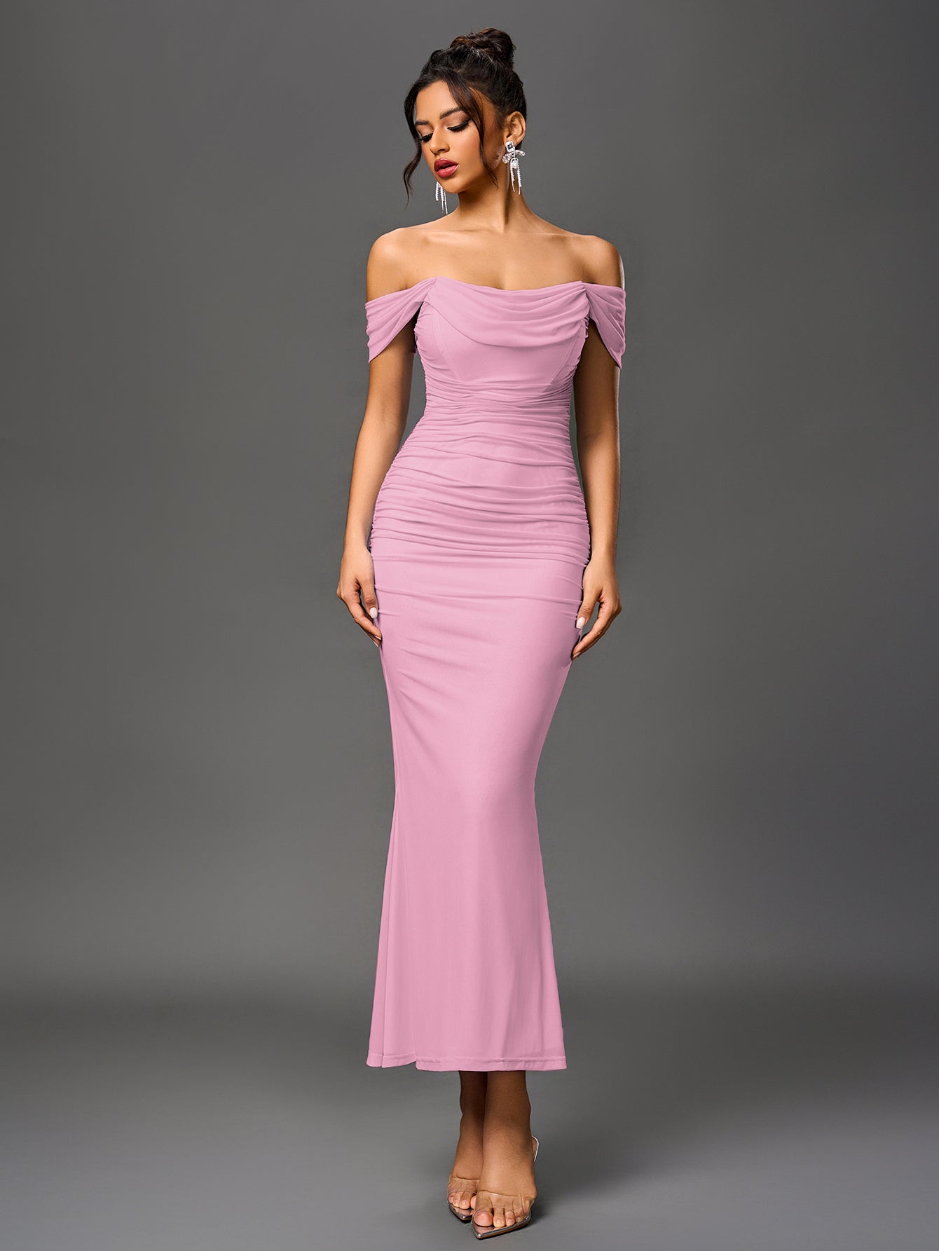 SOPHIA OFF-SHOULDER MAXI DRESS