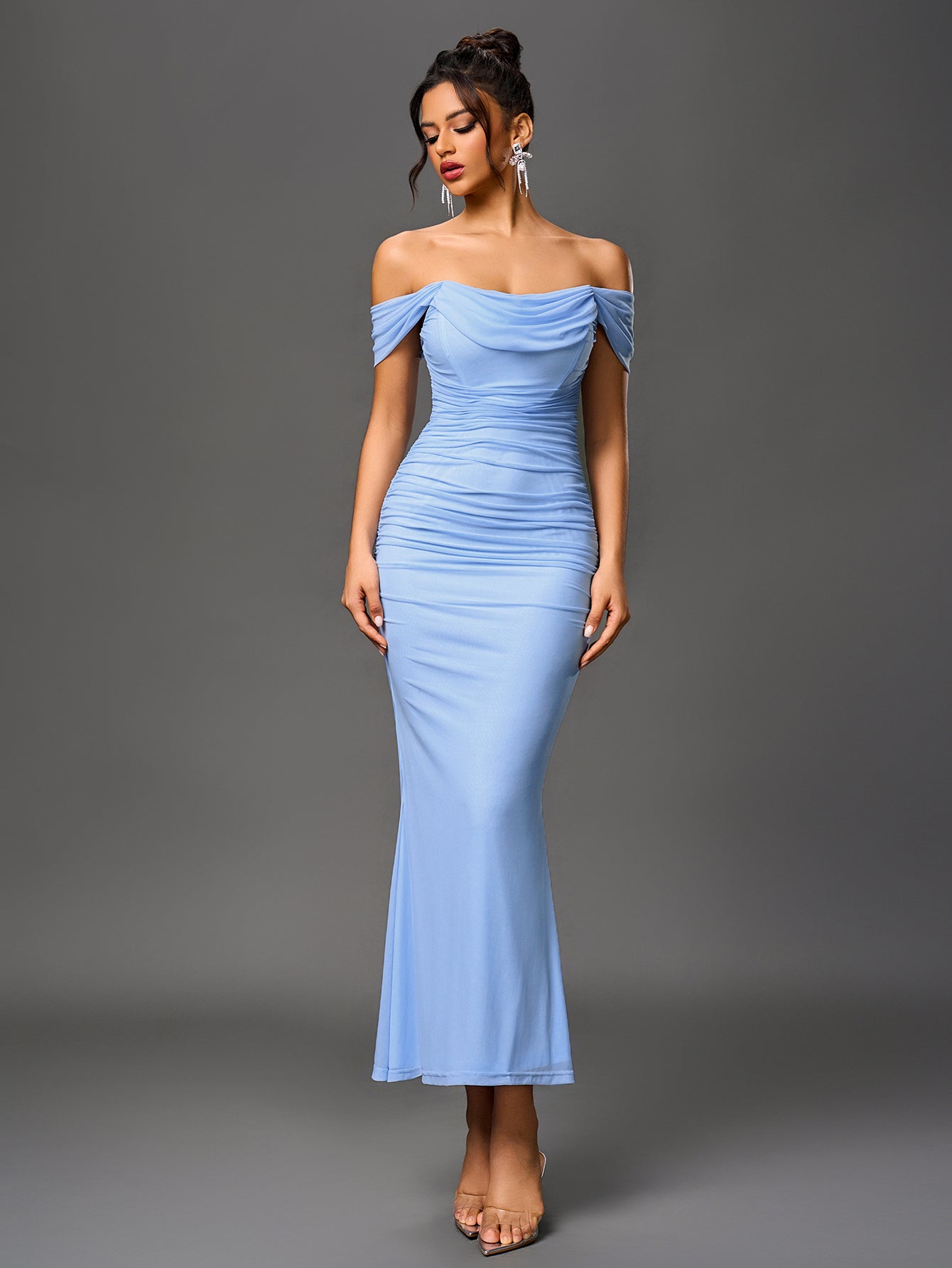 SOPHIA OFF-SHOULDER MAXI DRESS