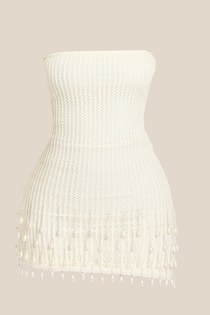 Gwen Crochet Mini Dress