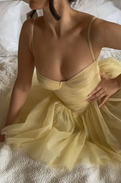 Margot Tulle A-Line Dress