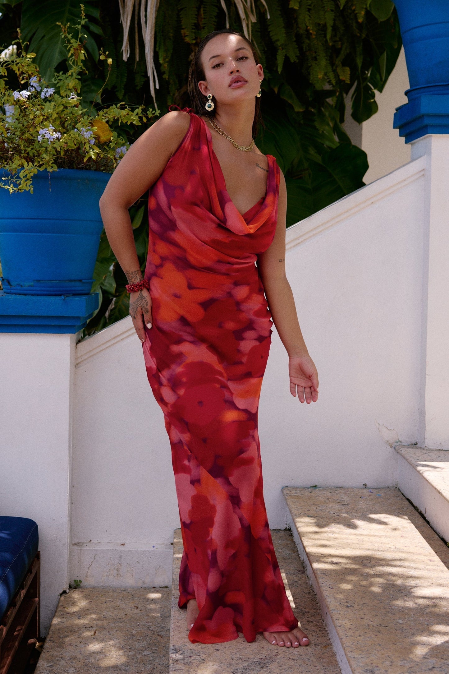 Andressa Floral Midi Dress