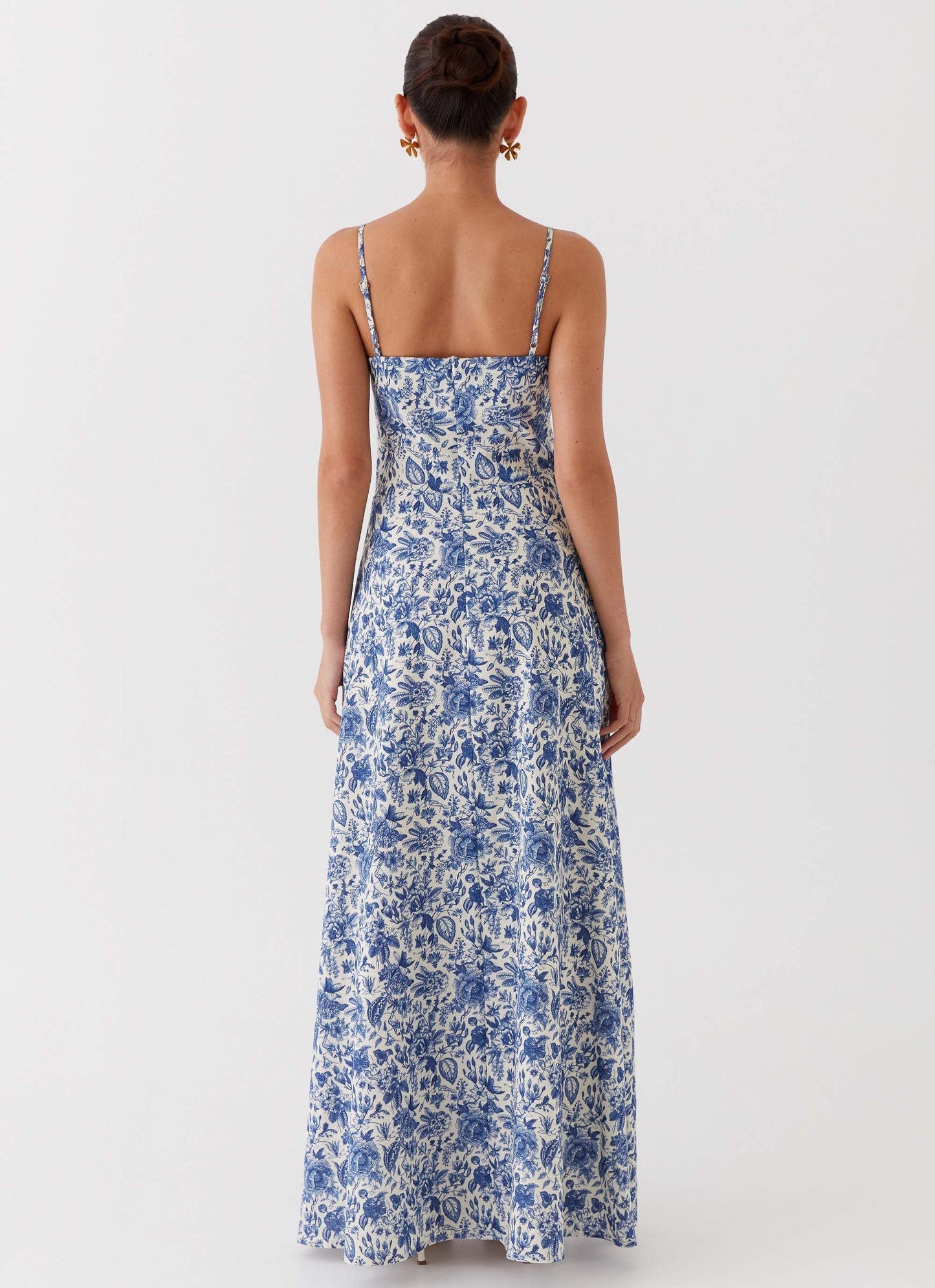 Angelina Linen Maxi Dress