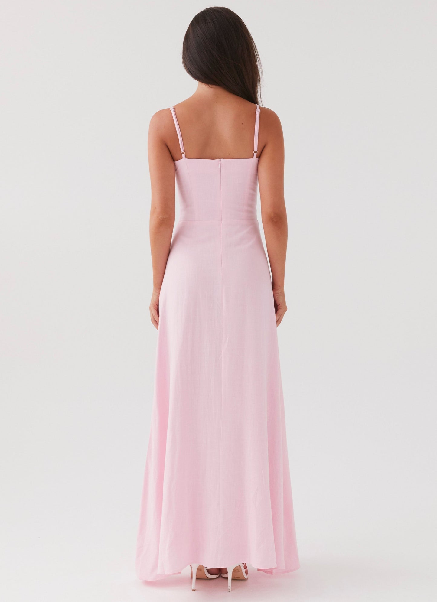 Angelina Linen Maxi Dress