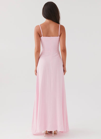 Angelina Linen Maxi Dress
