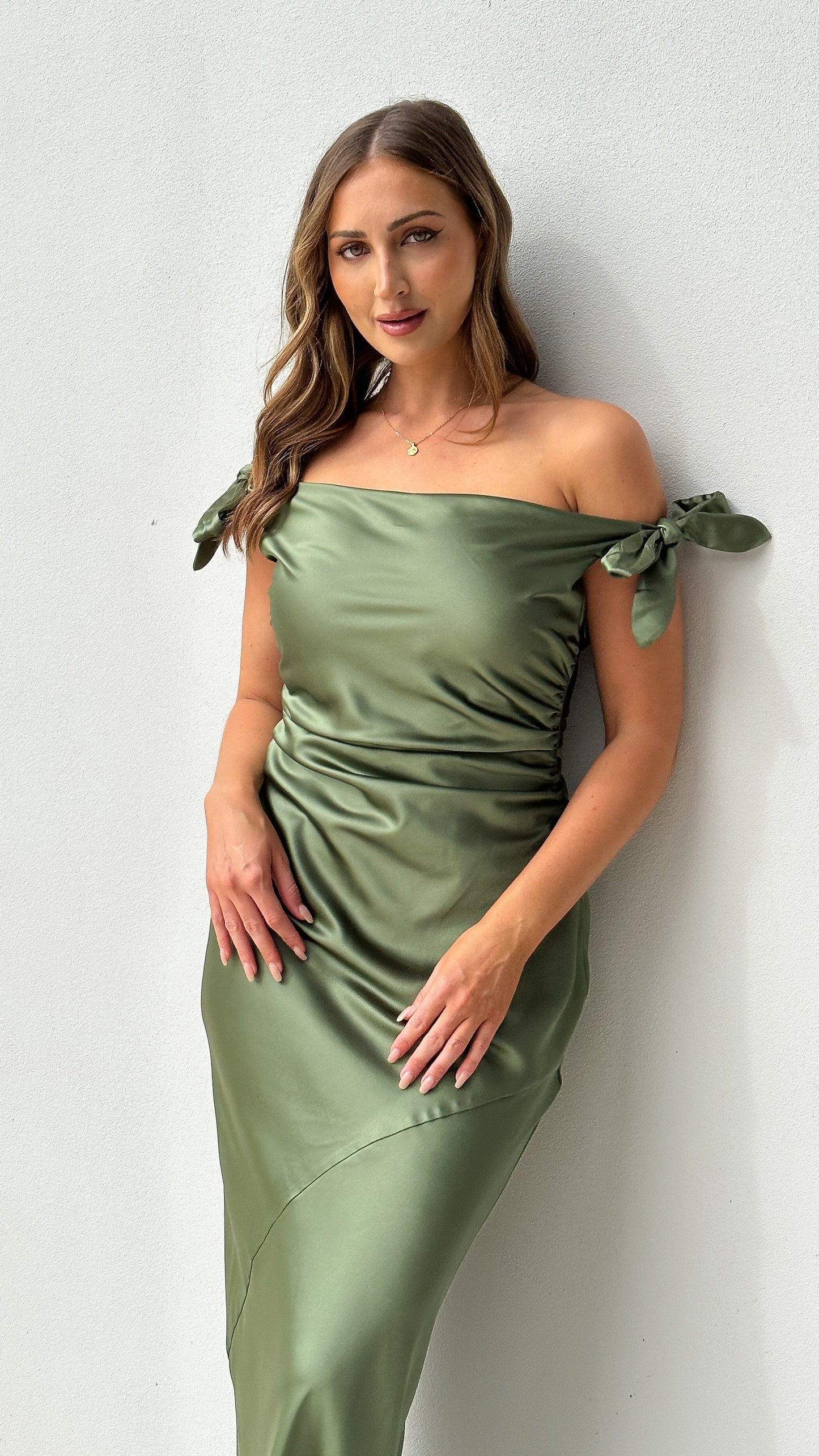 Frida Maxi Dress in Sapphire