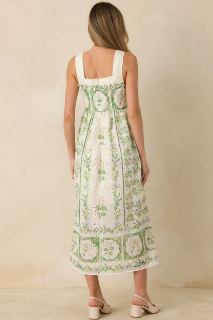 Evangeline Eyelet Maxi Dress