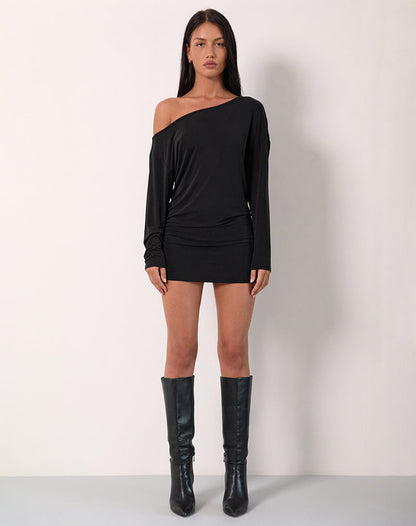 Shelisa Slouchy Mini Dress