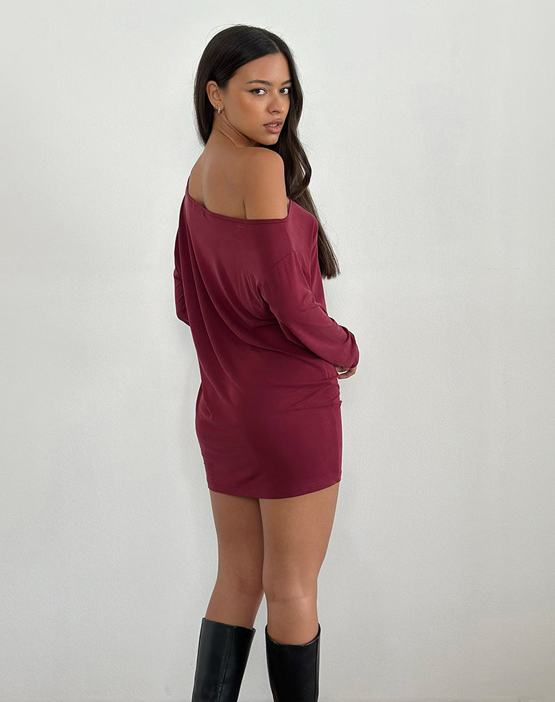 Shelisa Slouchy Mini Dress