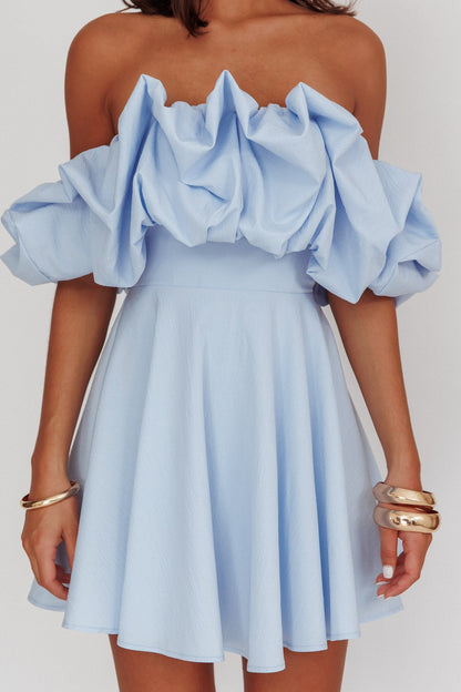 Kailynn Off-Shoulder A-Line Mini Dress