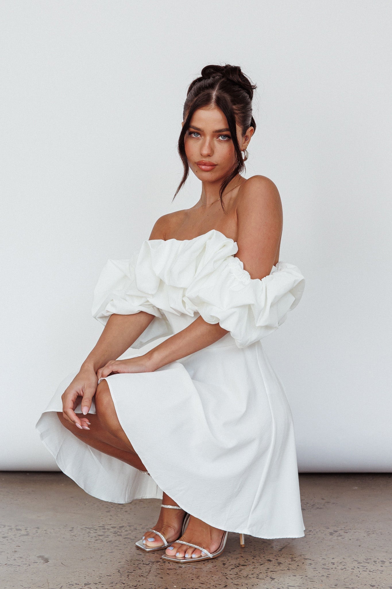 Kailynn Off-Shoulder A-Line Mini Dress