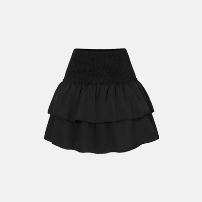 Sage Ruffle Mini Skirt Mini Dress