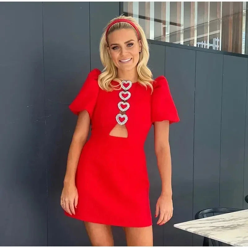 Valentina Bandage Mini Dress