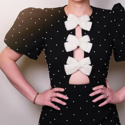 Valentina Bandage Mini Dress