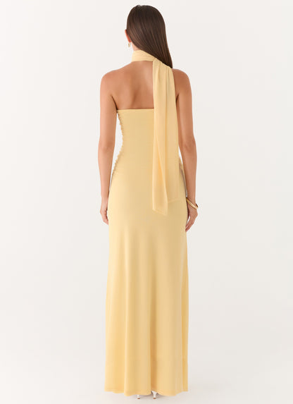 Songbird Sunburst Floral Maxi Dress