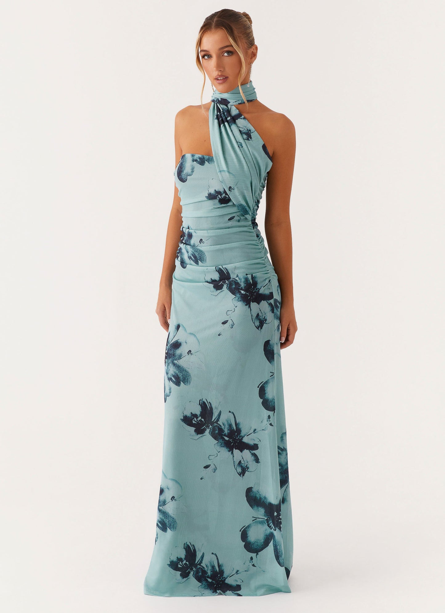 Songbird Sunburst Floral Maxi Dress