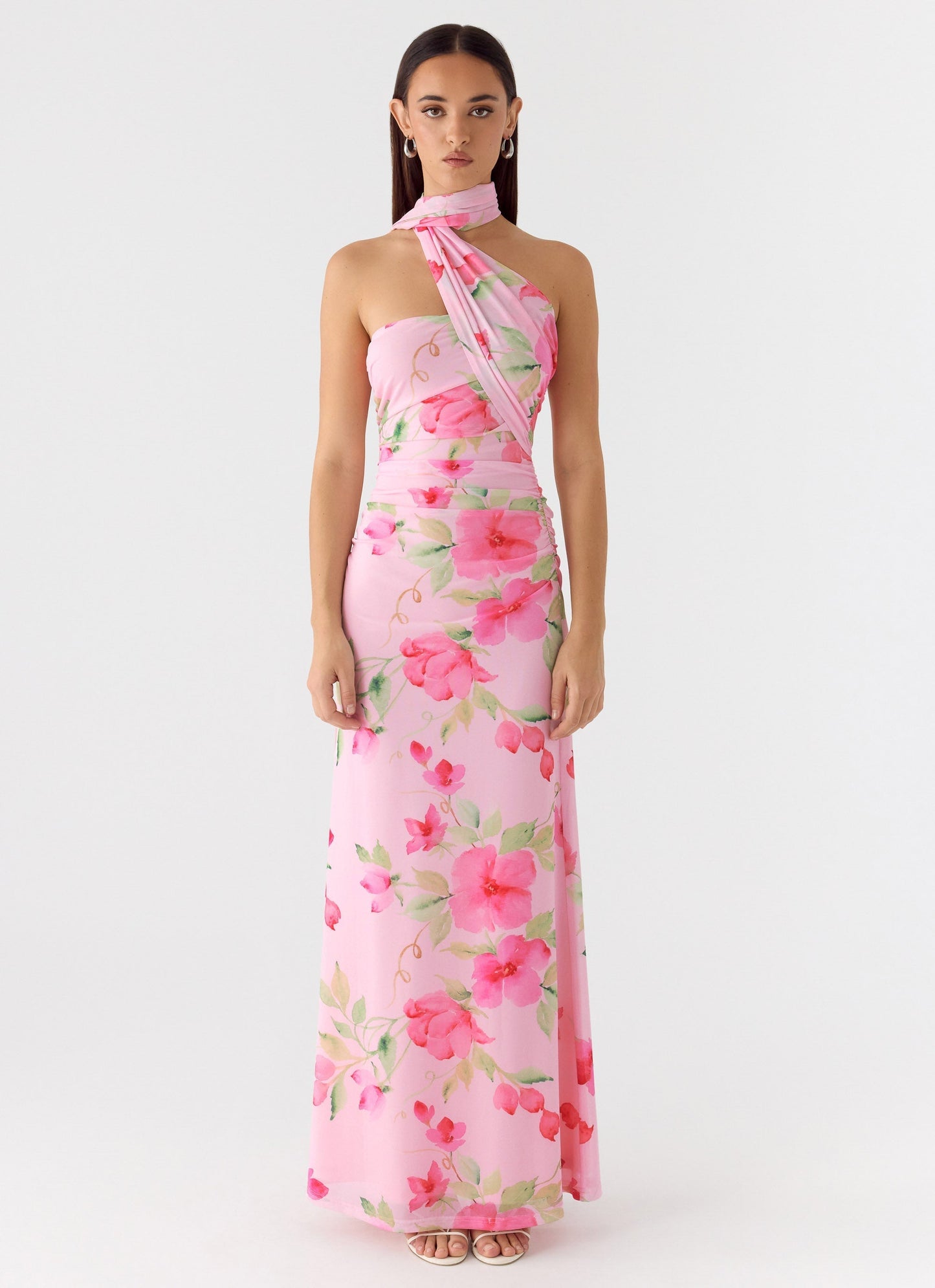Songbird Sunburst Floral Maxi Dress