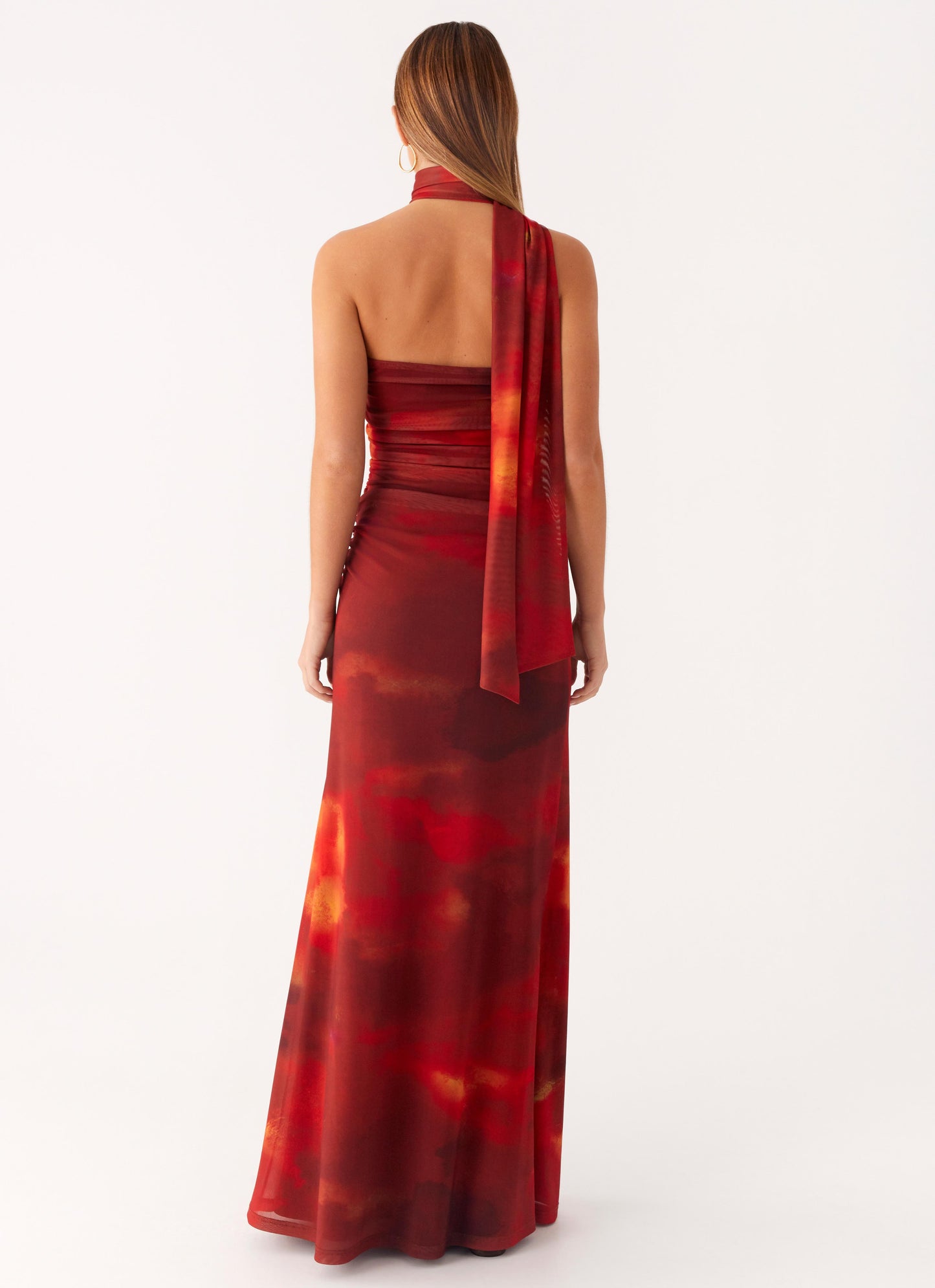 Songbird Sunburst Floral Maxi Dress