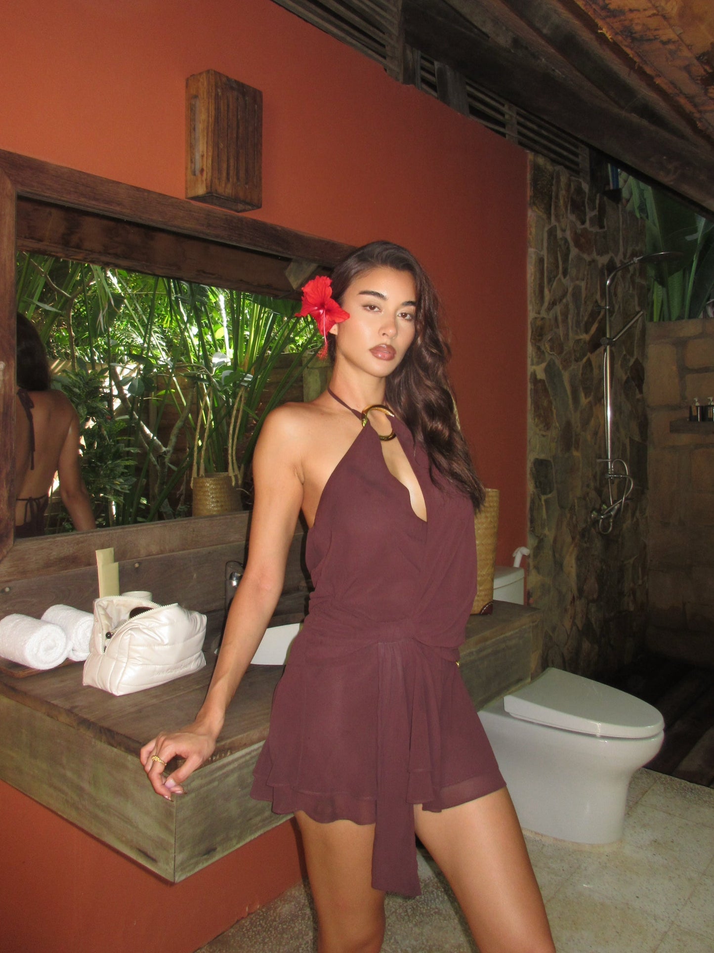 Margot Indigo Mini Dress