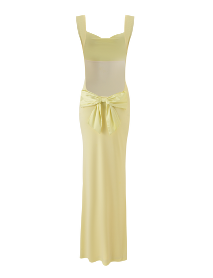 Zita Lemon Maxi Dress