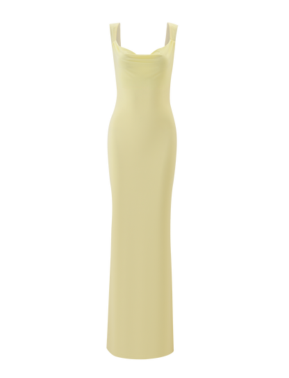 Zita Lemon Maxi Dress