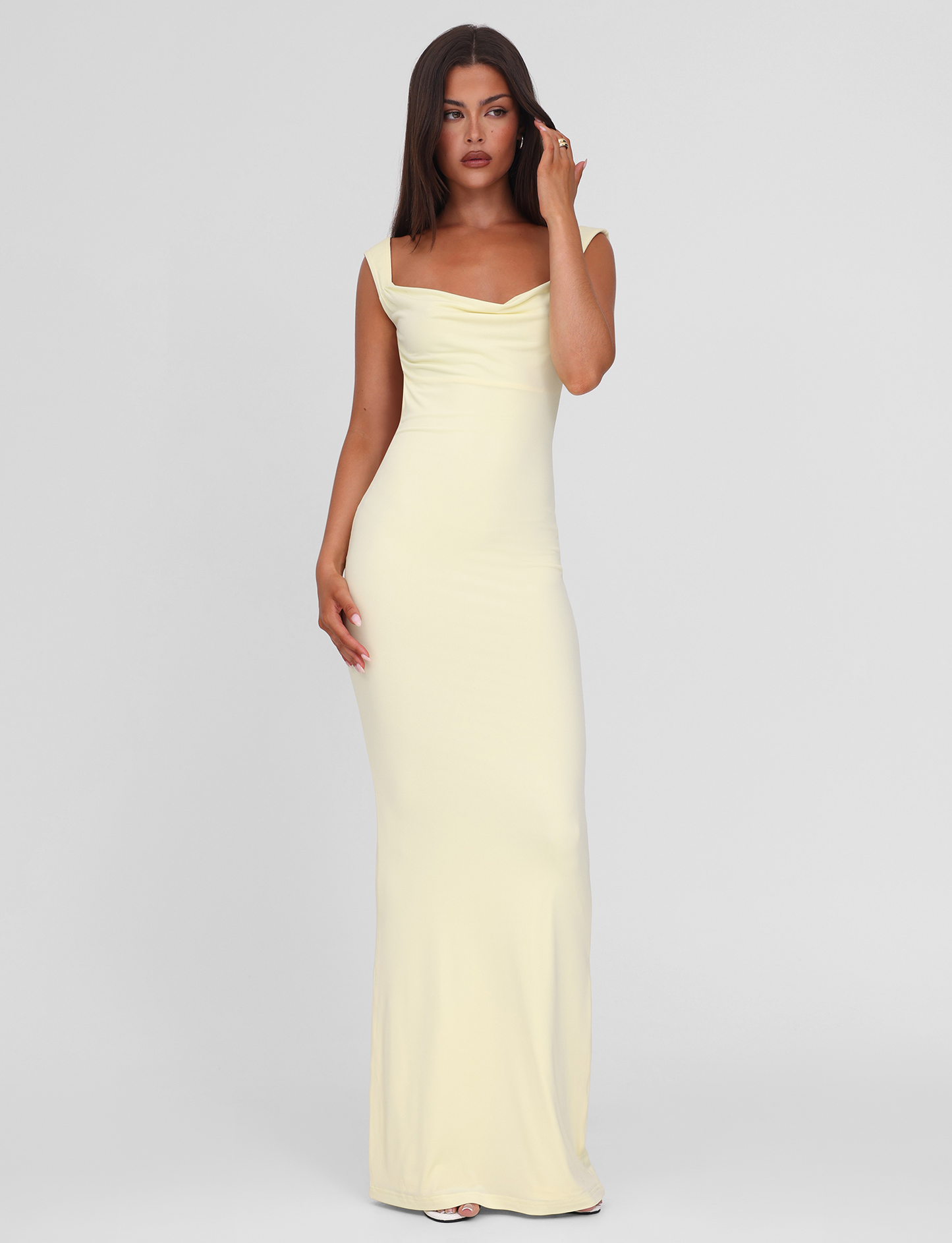 Zita Lemon Maxi Dress