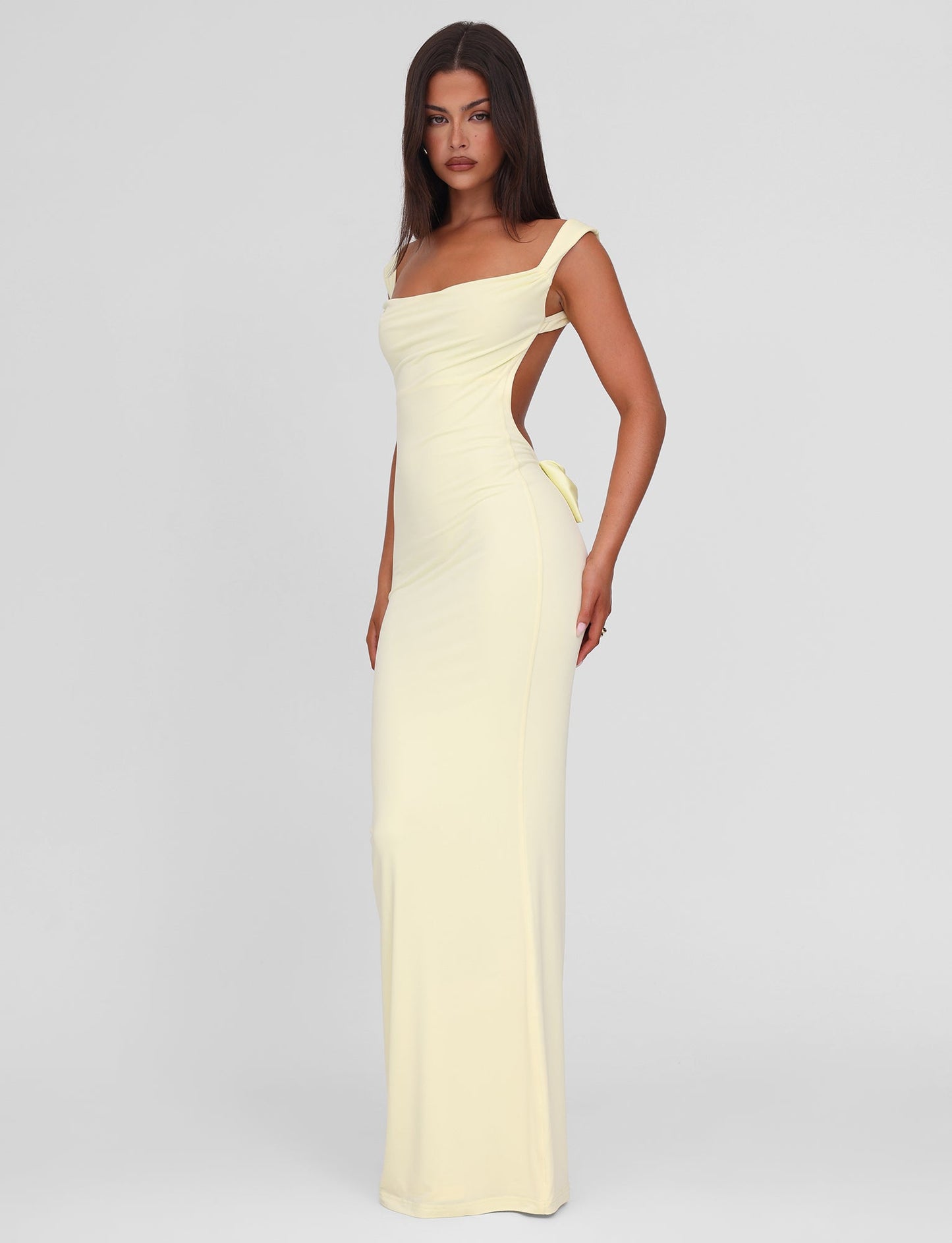 Zita Lemon Maxi Dress