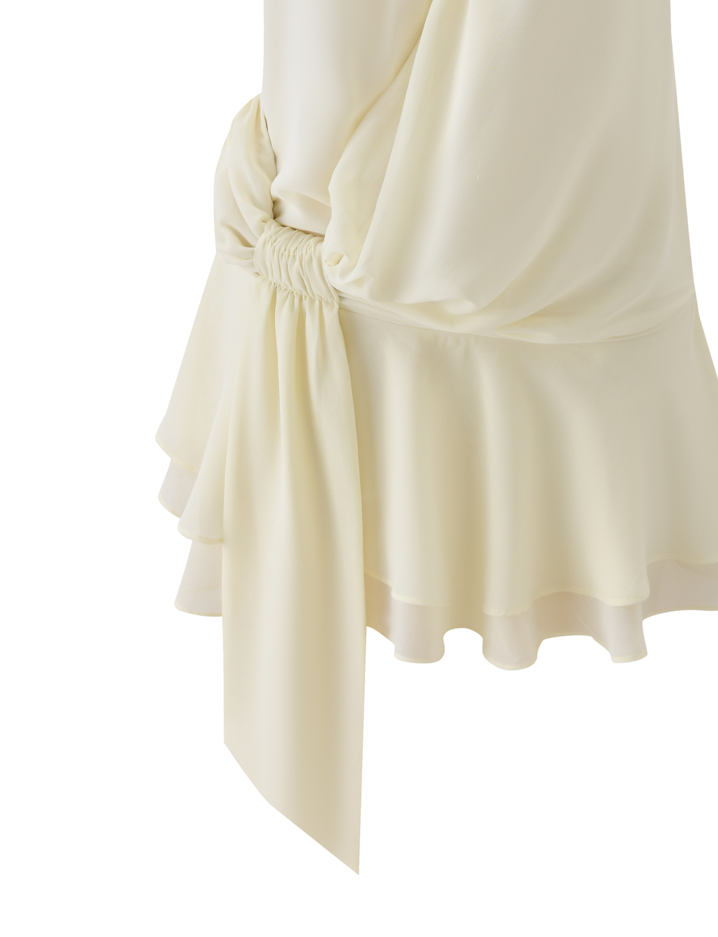 Margot Linen Mini Dress in Ivory