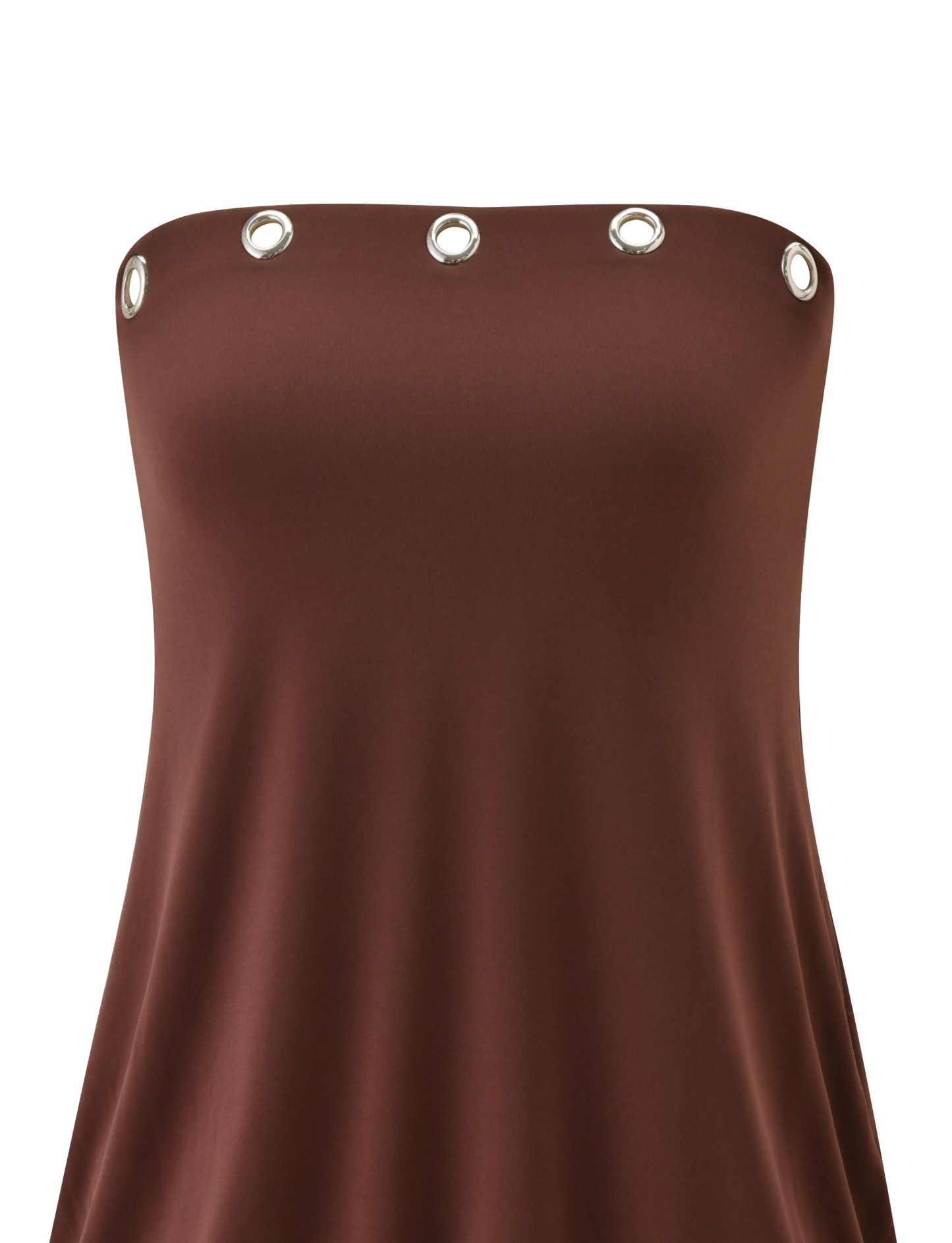 Ravenna Chocolate Silk Dress