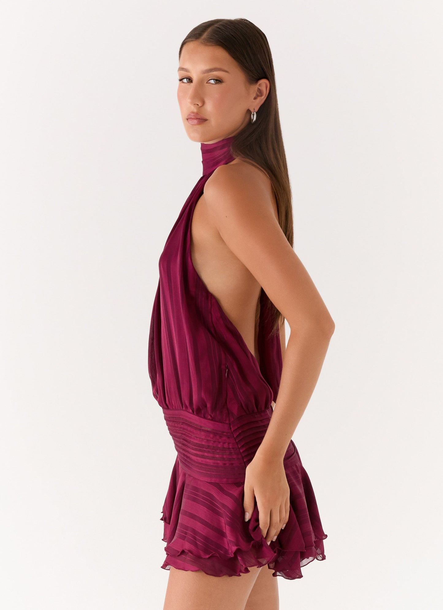 Willow Chiffon Mini Dress