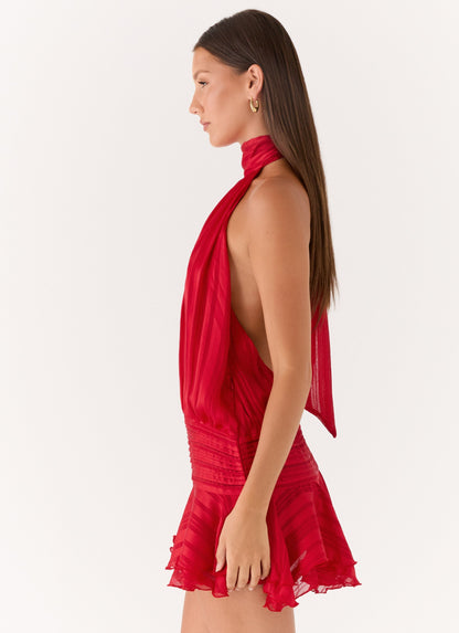Willow Chiffon Mini Dress