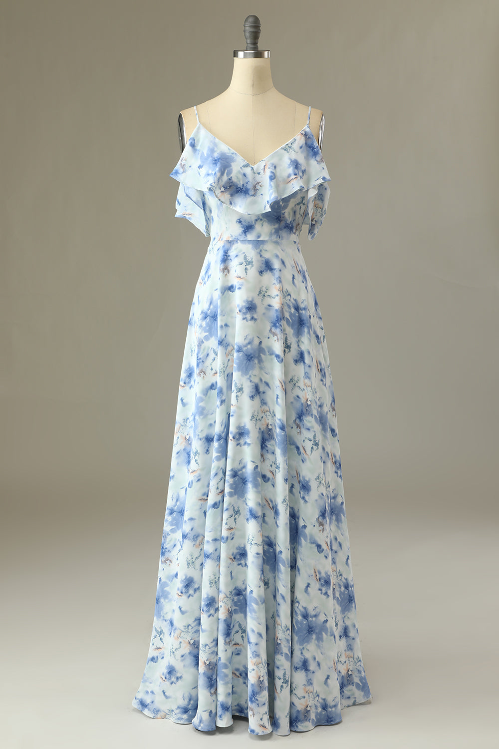 Margot Floral Off-Shoulder Bridesmaid Dress