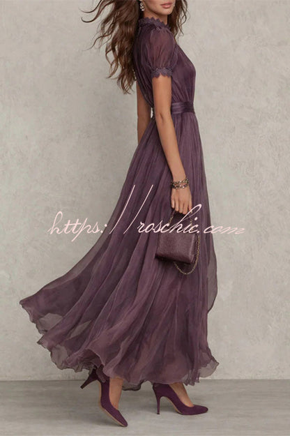 Ophelia Chiffon Maxi Dress