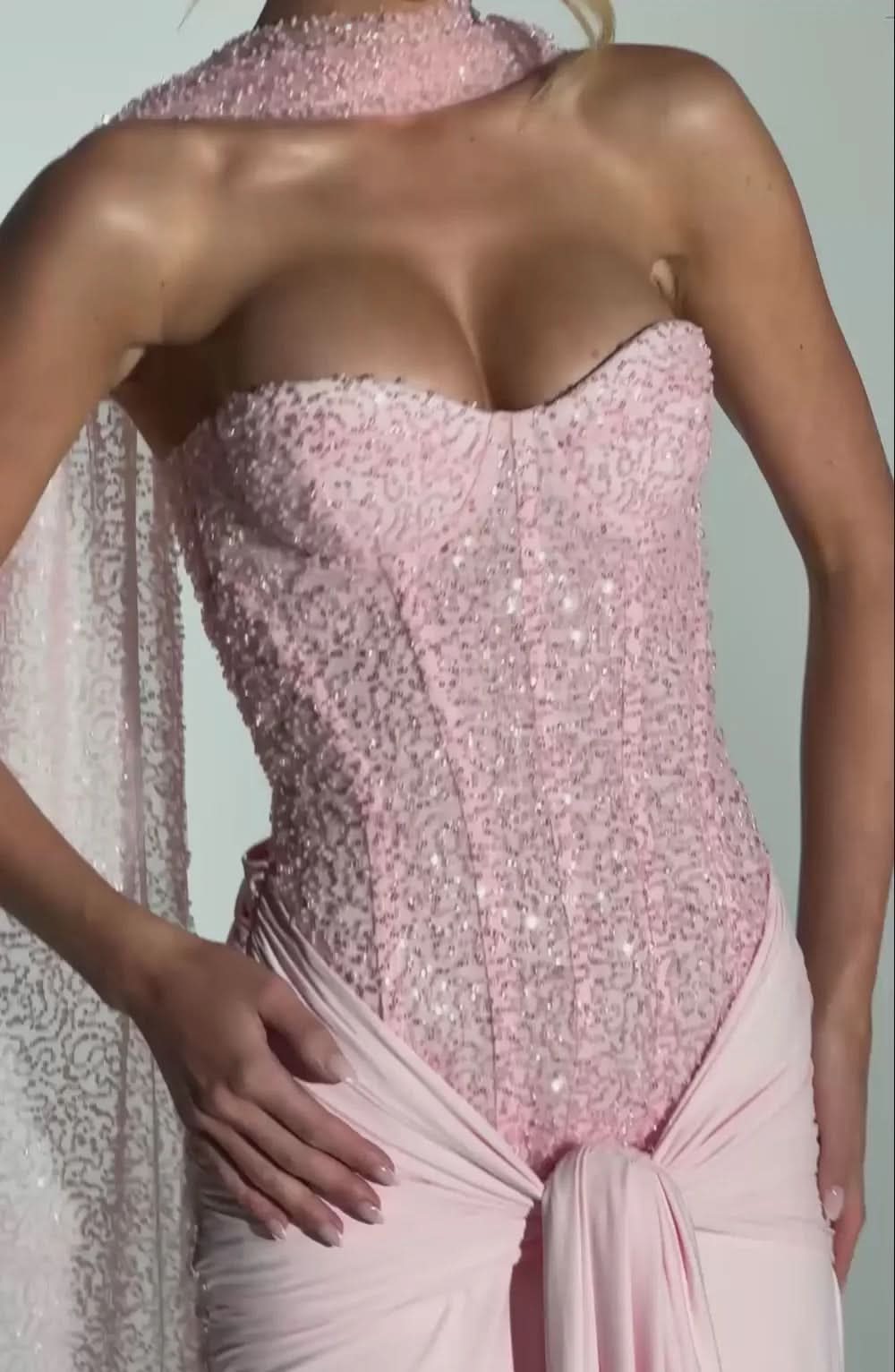 Arabella Sequin Maxi Dress
