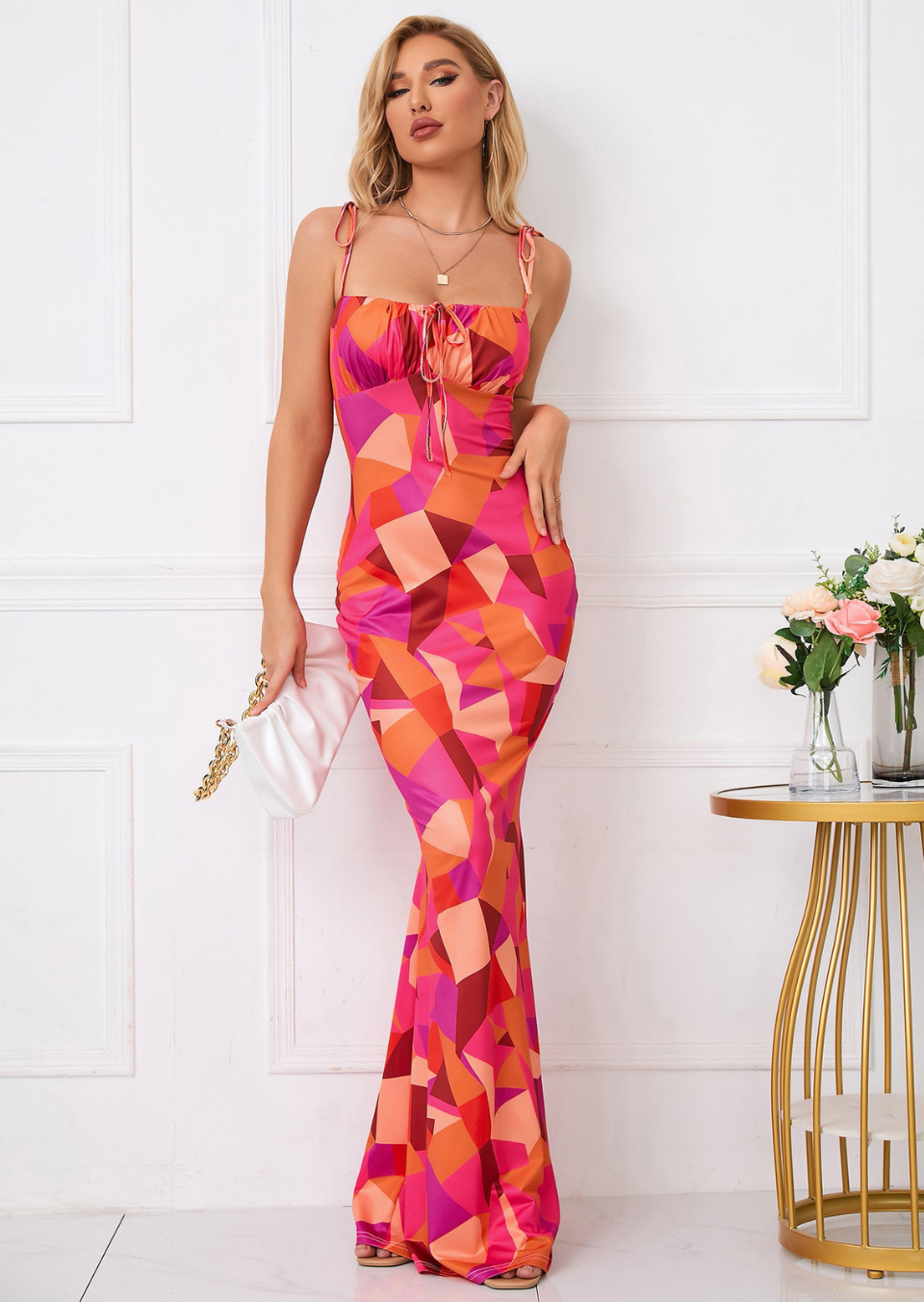 Bellamy Ruched Maxi Dress