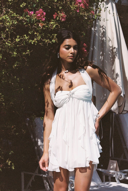 Bliss Ruffled Mini Dress