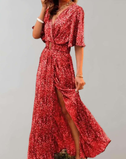 Catalina Wrap Maxi Dress