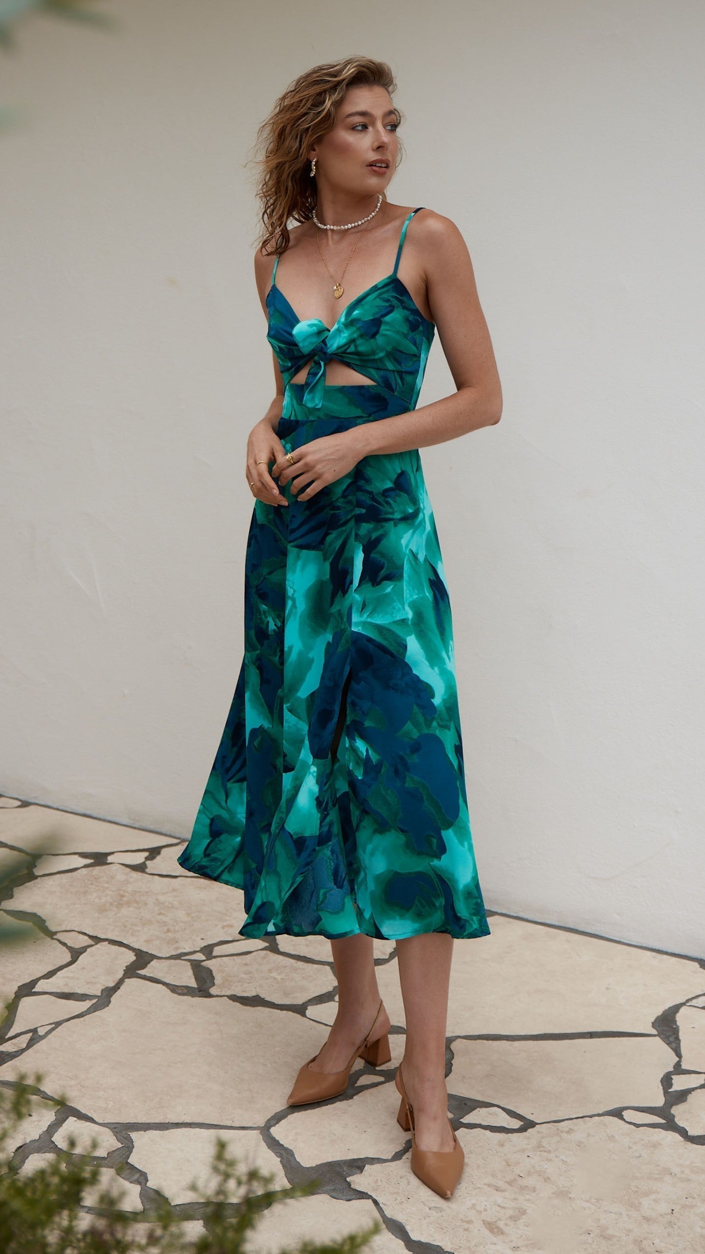 Eloise Cutout Midi Dress