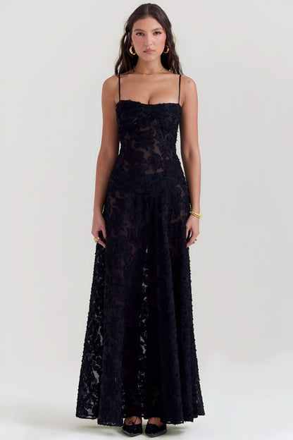 Evangeline Lace Maxi Dress