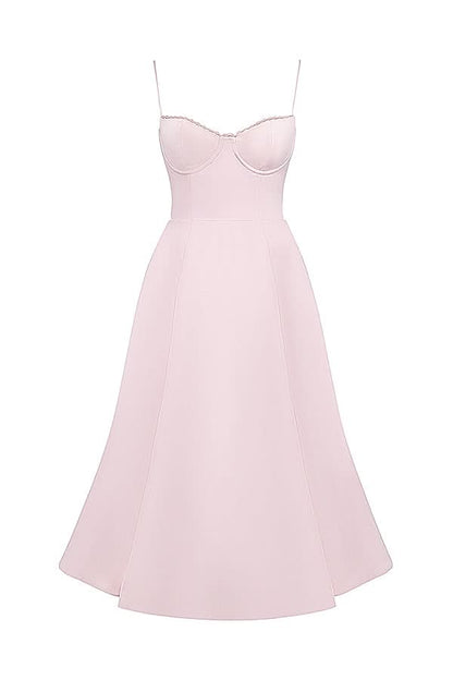 Evelyn Corset Midi Dress