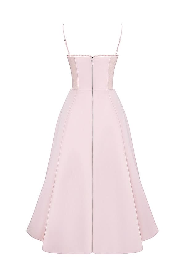 Evelyn Corset Midi Dress