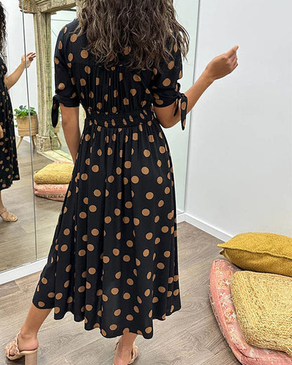 Morgan Wrap Midi Dress