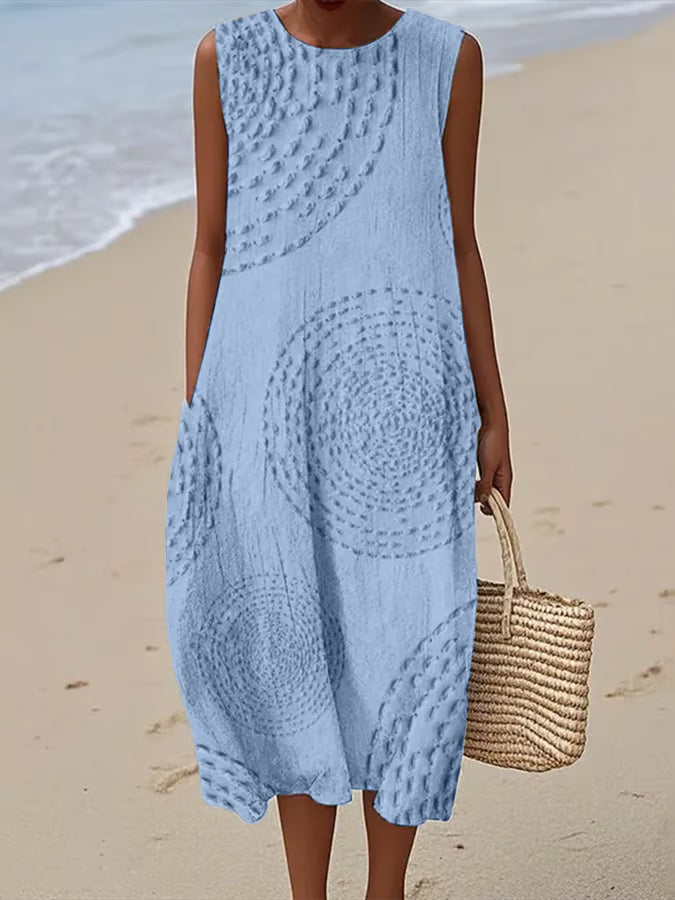 Riley Textured Maxi Dress