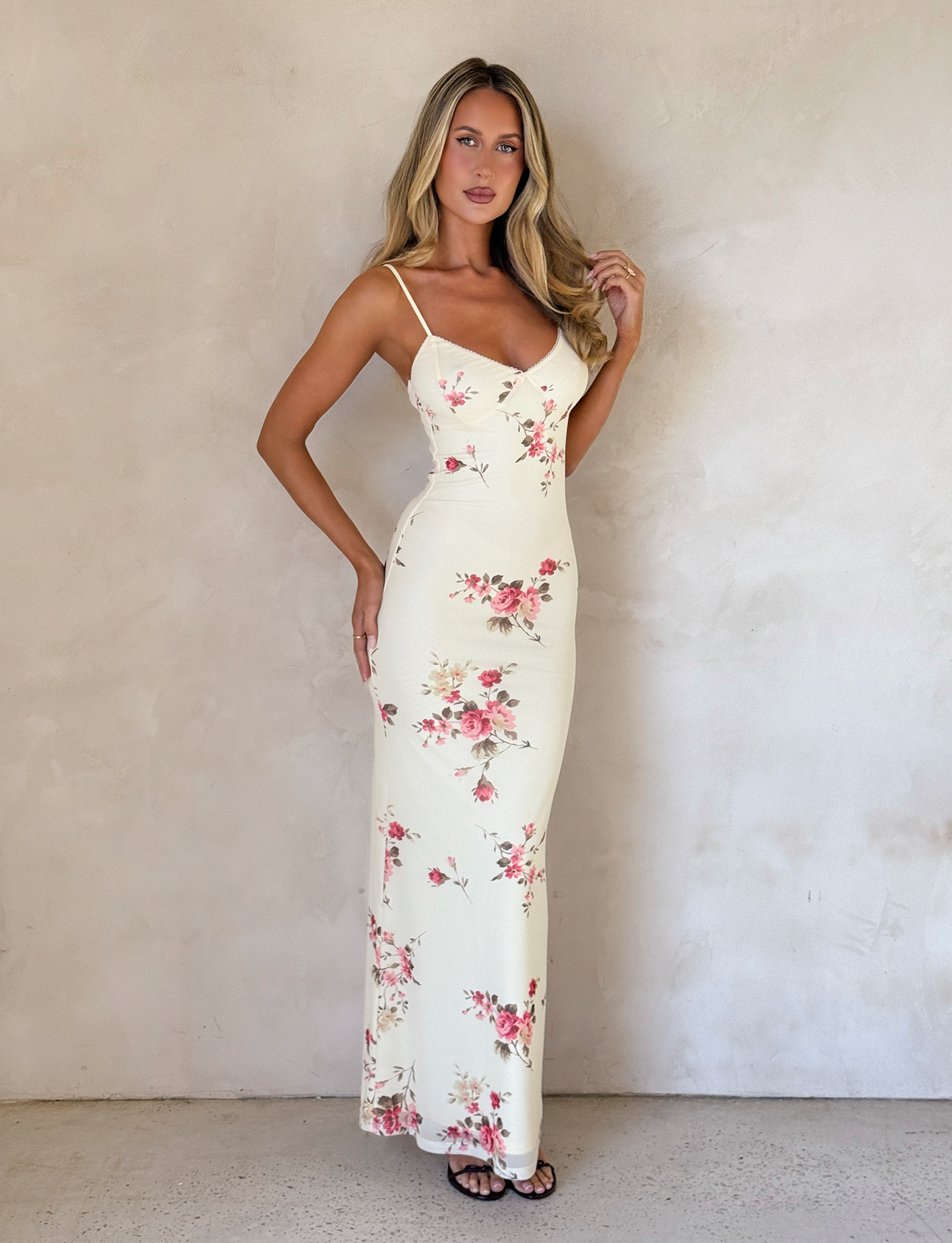Roselyn Floral Maxi Dress