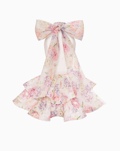 Rosetta Ruffle Mini Dress