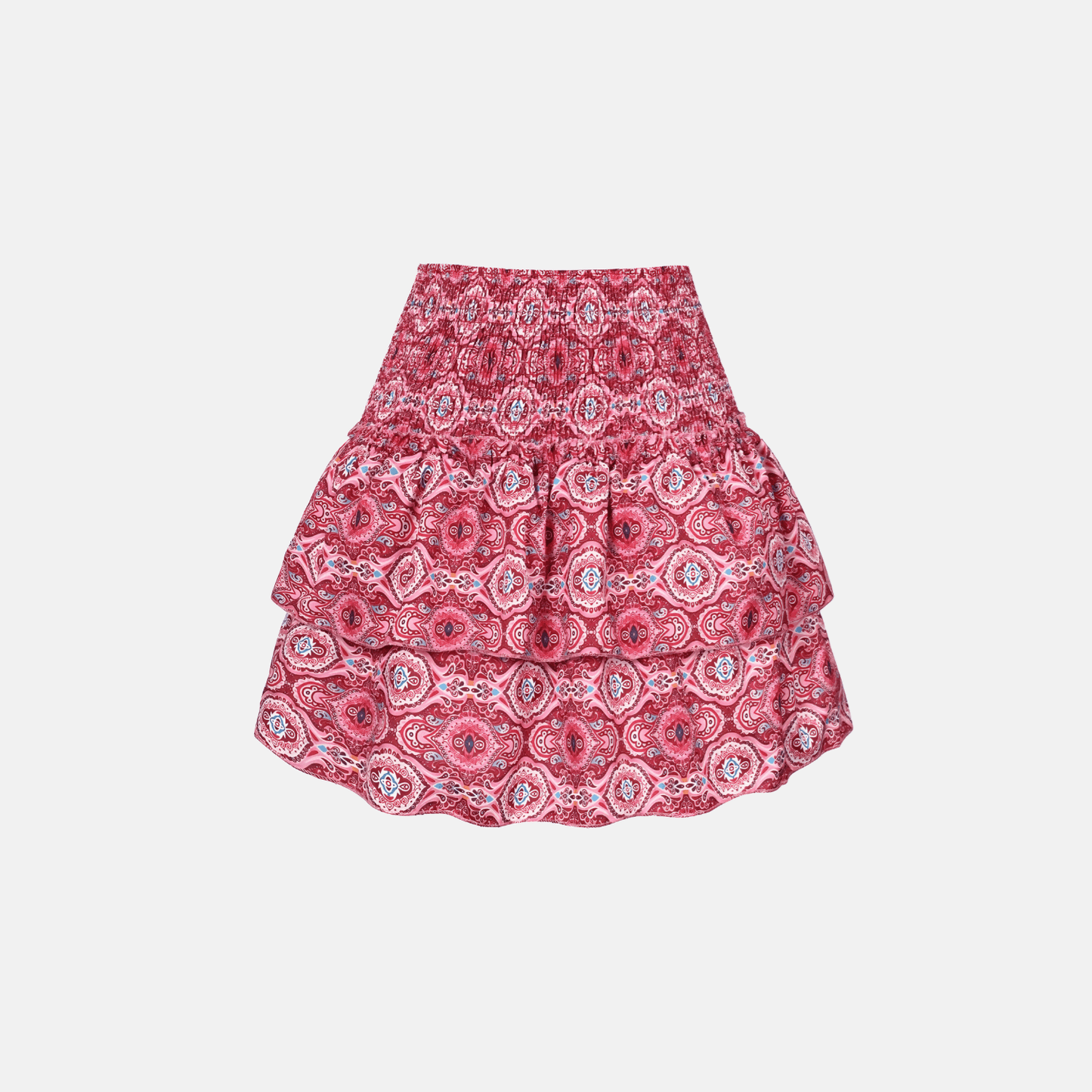 Sage Ruffle Mini Skirt Mini Dress