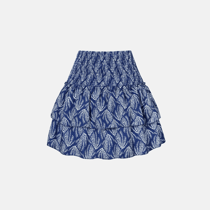 Sage Ruffle Mini Skirt Mini Dress